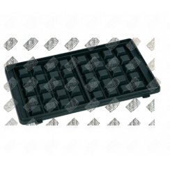 Plaque à gaufre inférieure