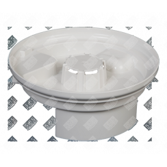 Bac récupérateur de jus blanc