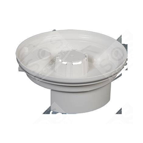 BAC RÉCUPÉRATEUR DE JUS BLANC CUISEUR VAPEUR - SS-993581