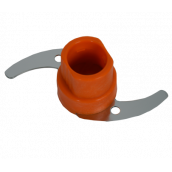 Couteau cranté orange