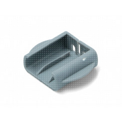 Embout de rail gris  d'origine