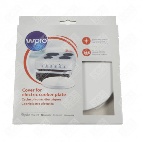 CACHE-PLAQUE BLANC DIAM 165 MM PLAQUE DE CUISSON - 484000008620, CQB170