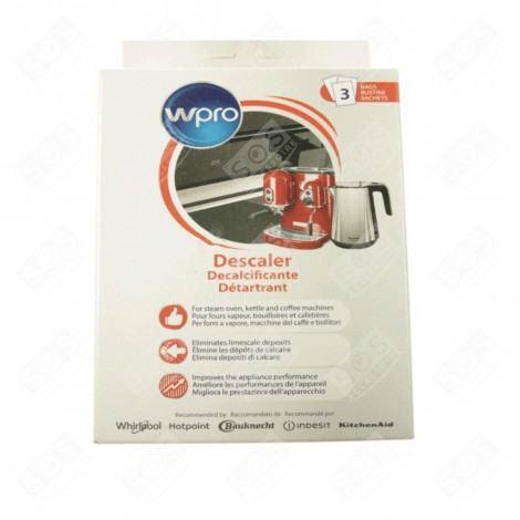 DÉTARTRANT EN SACHETS D'ORIGIN CAFETIÈRE, MACHINE À CAFÉ - C00519827, WKD005
