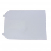 Cache plinthe blanc