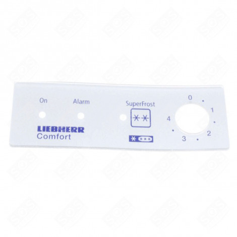 FOLIO BANDEAU DE COMMANDE FRIGO, RÉFRIGÉRATEUR, CONGÉLATEUR - 773669500