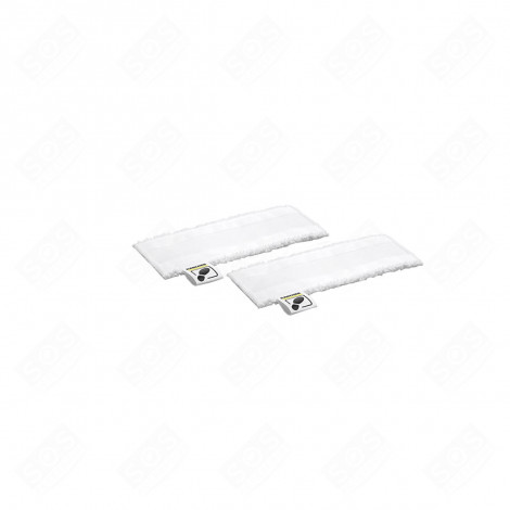 JEU DE 2 CHIFFONS MICROFIBRE EAZYFIX D'ORIGINE NETTOYEUR VAPEUR - 28632590, 2.863.259.0