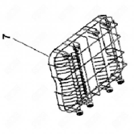 PANIER INFÉRIEUR LAVE-VAISSELLE - 44271