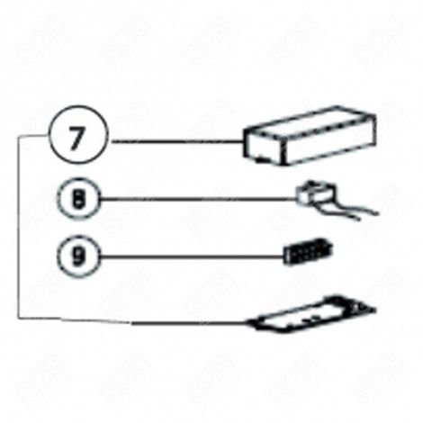 CONDENSATEUR (REPÈRE 8) HOTTE - AS0058693