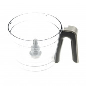 Bol seul avec poignée noire