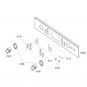 Bouton (repère 102) d'origine