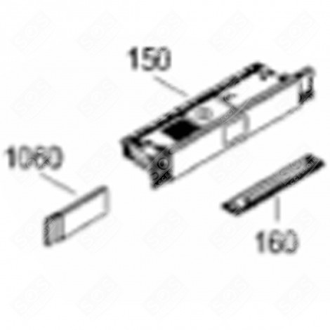 KIT ÉLECTRONIQUE PROGRAMME (REPÈRE 150) FRIGO, RÉFRIGÉRATEUR, CONGÉLATEUR - 6141276