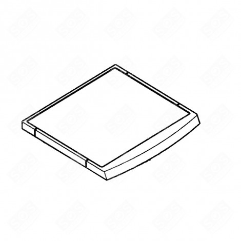 COUVERCLE D'ORIGINE MACHINE À LAVER, LAVE-LINGE - 00215287, 215287