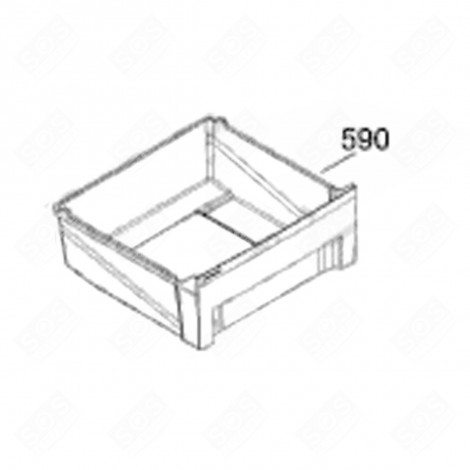 BAC (REPÈRE 590) FRIGO, RÉFRIGÉRATEUR, CONGÉLATEUR - 7432960