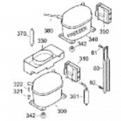 Platine intégrale (repère 350)