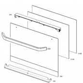Vitre extérieure (repère 310B)