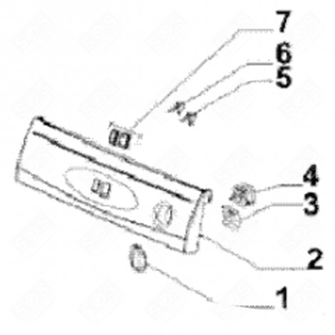 PROGRAMMATEUR (REPÈRE 4) SÈCHE-LINGE - 48636