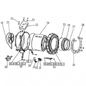Amortisseurs (repère 35.03)