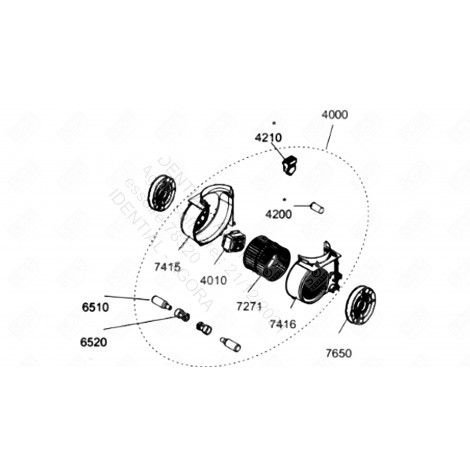 MOTEUR HOTTE - 482000014566