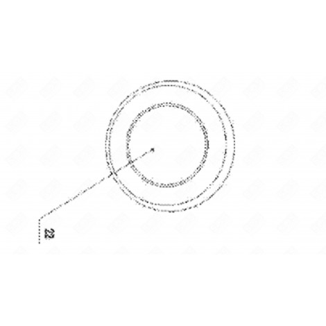 ROUE ARRIÈRE ASPIRATEUR - 4055010054