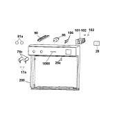 Manette programmation (repère 28a)