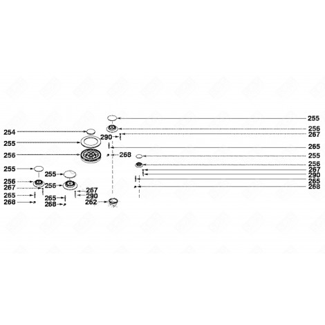 THERMOCOUPLE L 600MM (REPÈRE 290) FOUR, CUISINIÈRE - 70X0528