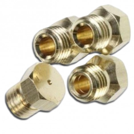 JEU D'INJECTEURS, GICLEURS GAZ BUTANE / PROPANE FOUR, CUISINIÈRE - C00273333