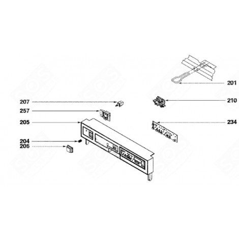 BANDEAU LAVE-VAISSELLE - 32X4346