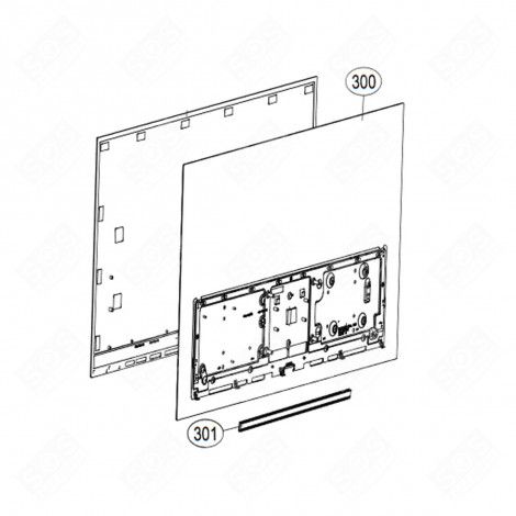 RACCORD PIED REPÈRE 301 TÉLÉVISION - MJH65113601