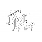 Poignée de porte (repère 43 6793)