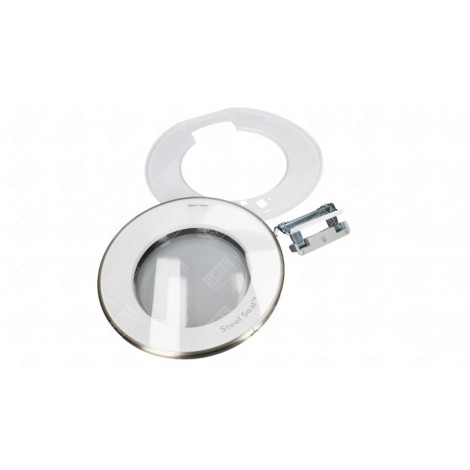 PORTE BLANCHE + NOUVELLE CHARNIERE MACHINE À LAVER, LAVE-LINGE - 816200