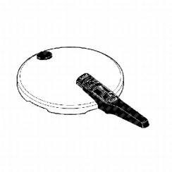 Couvercle complet diam180mm