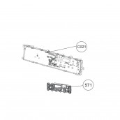 Carte électronique, module de puissance (repère c021)