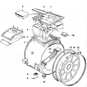 Passe fils (repère 1)