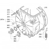 Ressort supérieur (repère 242)
