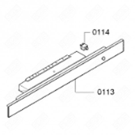 MODULE DE COMMANDE PROGRAMMÉE (REPÈRE 0113) RÉFRIGÉRATEUR, CONGÉLATEUR - 00744207