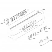 Bandeau de commande (repère 112)