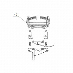 Support cuve repère 10