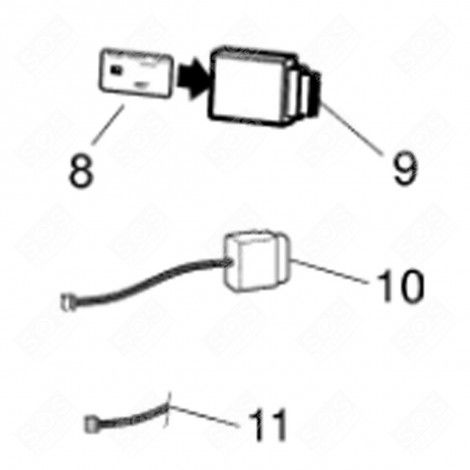 MODULE ÉLECTRONIQUE (REPÈRE 8) RÉFRIGÉRATEUR, CONGÉLATEUR - C00310718