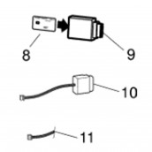 Module électronique (repère 8)
