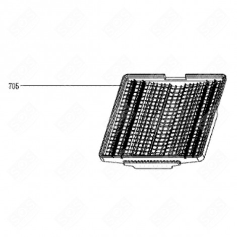 PANIER À COUVERTS LAVE-VAISSELLE - 445J09