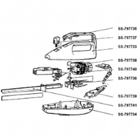 MOTEUR (REPÈRE SS-797738) DIVERS PETIT MÉNAGER - SS-797738