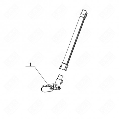 BROSSE MOTORISEE REPÈRE 1 ASPIRATEUR - AS000095