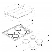 Plaque électrique (repère 4)