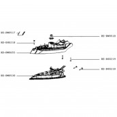 Semelle complet (repère RS-DW0530)