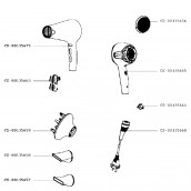 Demi boitier (repère CS-00135655)