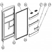 Joint de porte (repère 15)