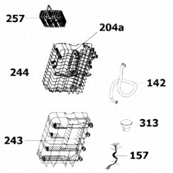 Tuyau de chargement (repère 142)