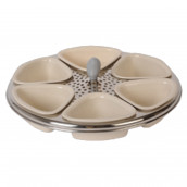 Lot de 6 ramequins + support