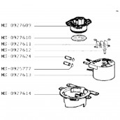 Résistance 1000W (repère MS-0927613)