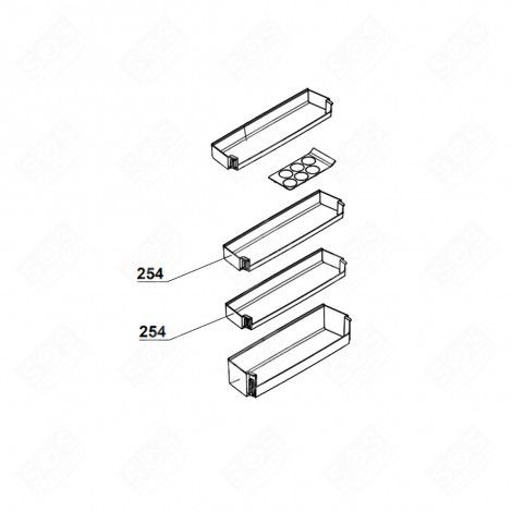 BALCONNET RÉFRIGÉRATEUR, CONGÉLATEUR - 4640550700